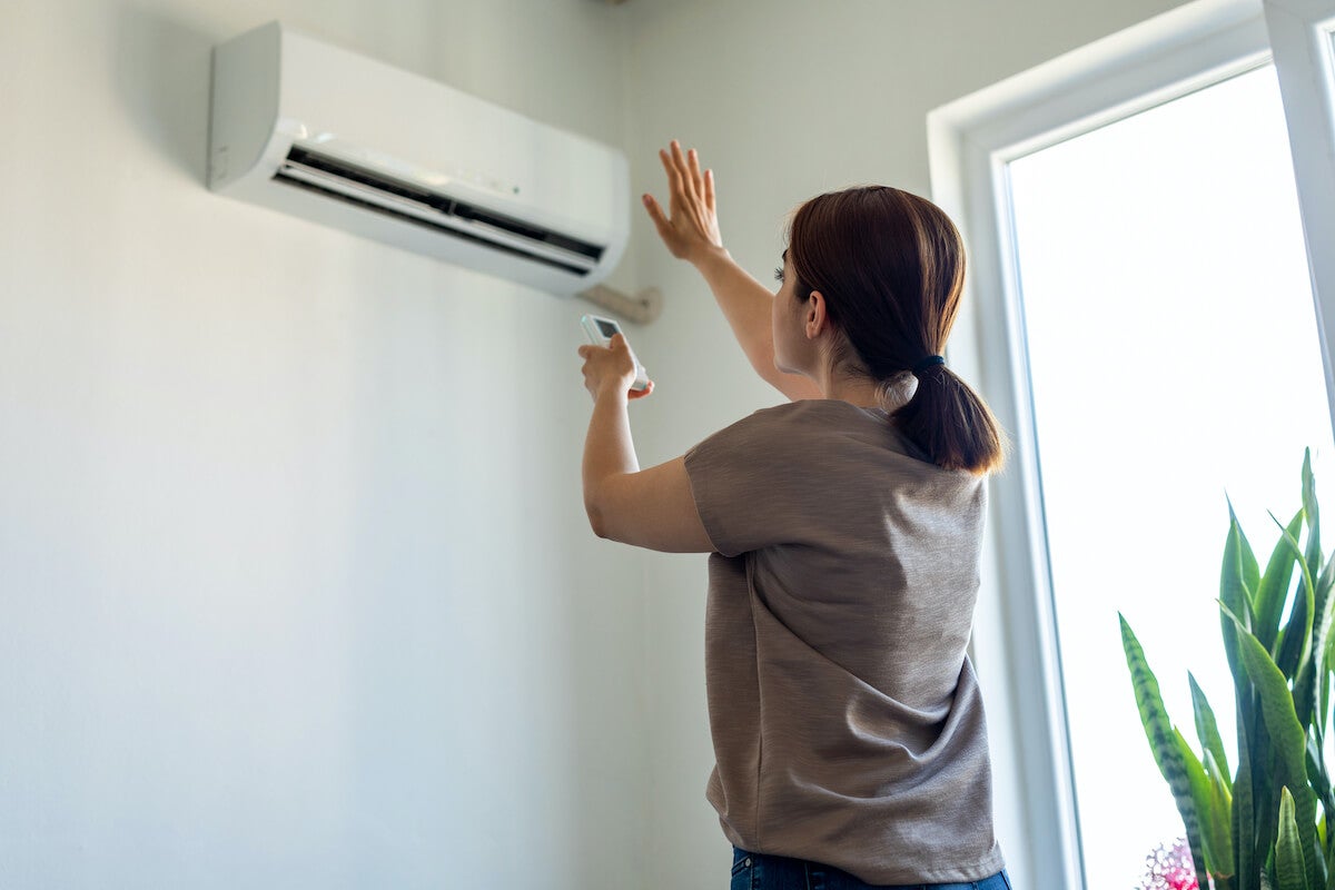 Air conditioner cover on sale for inside house