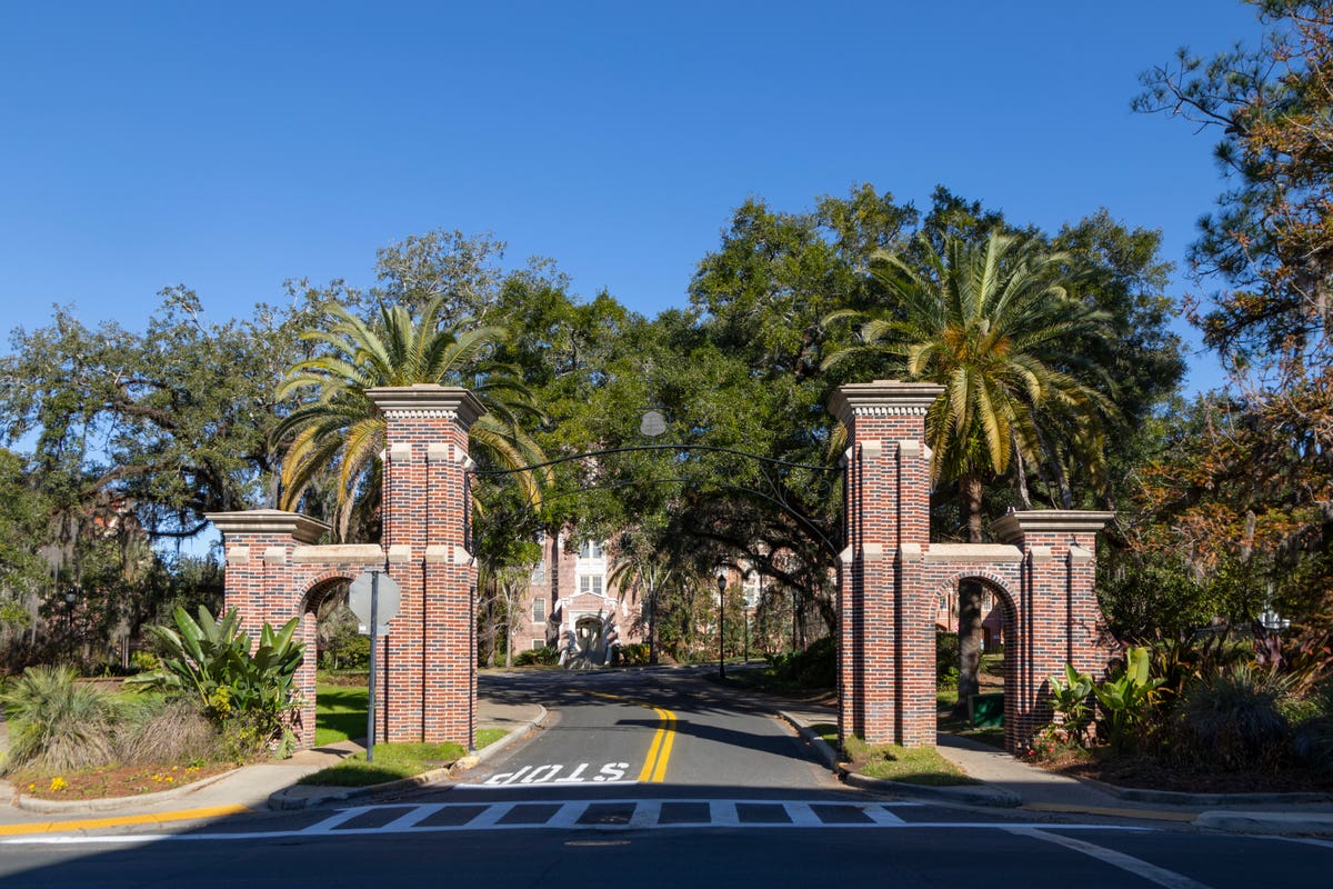Florida State University campus gate